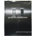 Guangzhou fire rated steel door, fireproof door, 90mins fire resist doors,stainless steel fire rated door